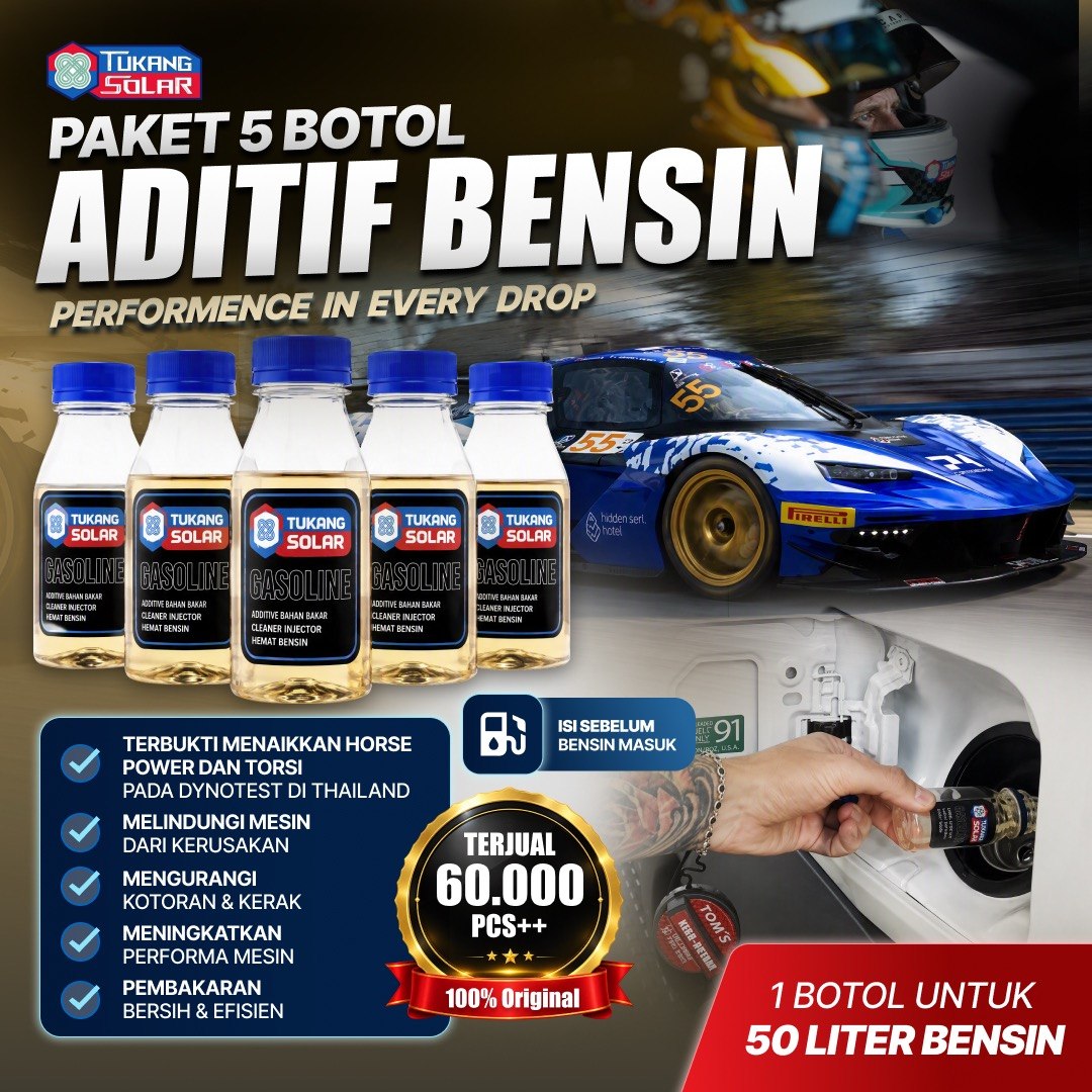 Paket 5pcs Aditif Bensin TKG